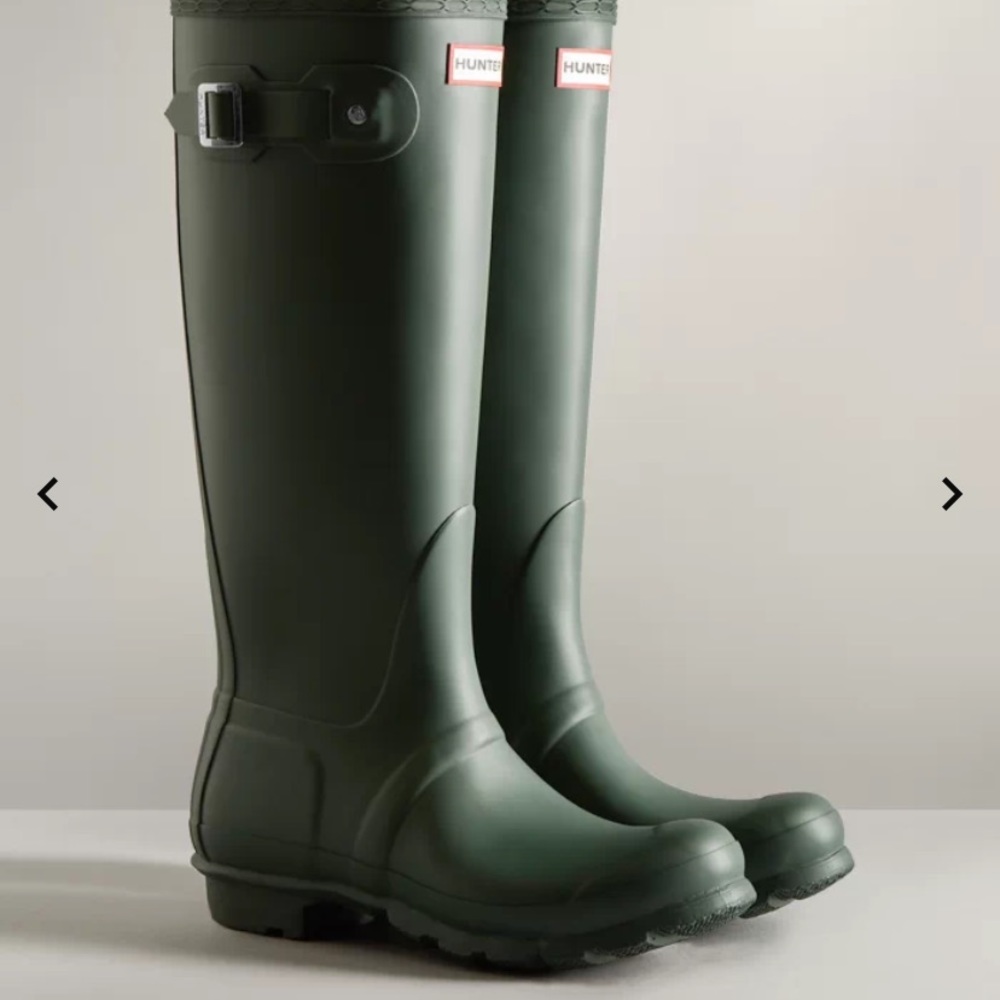 Hunter rain boots